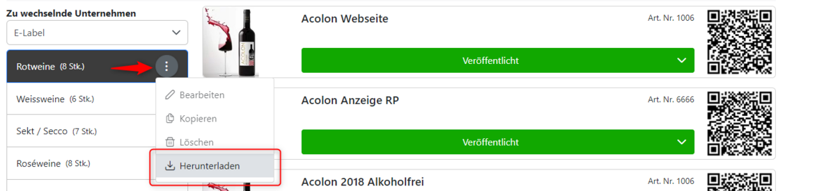 Bei "Nur lesen! ist auch in der Produktgruppe nur der Download erlaubt. Bei "Nur lesen! ist auch in der Produktgruppe nur der Download erlaubt.
