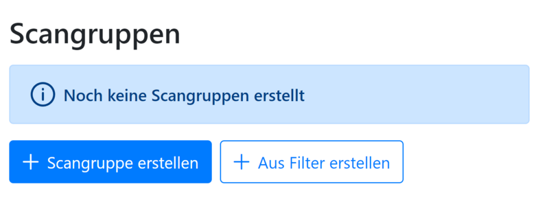 Create scan group in the E Label Editor